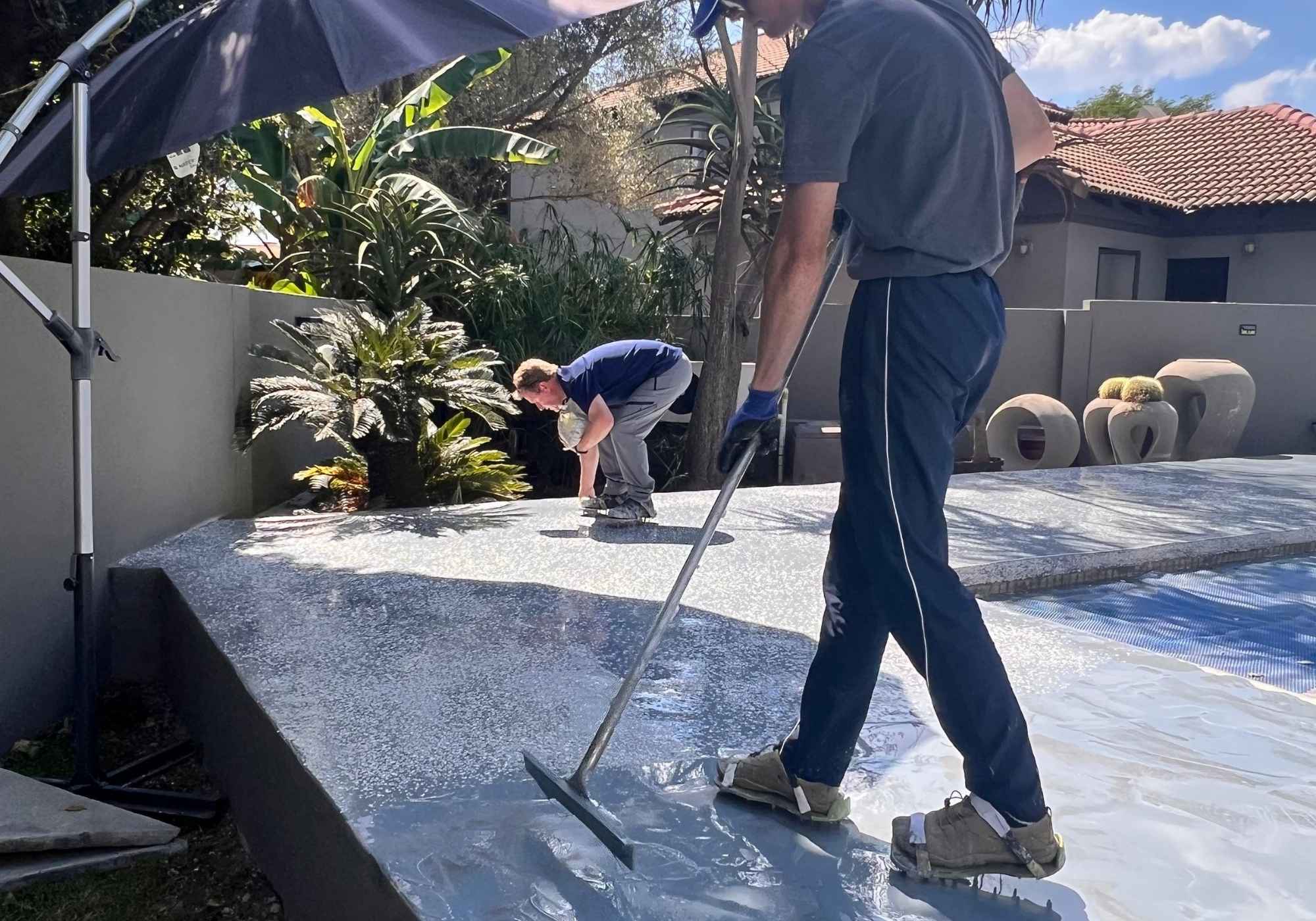 Epoxy flooring project example 5