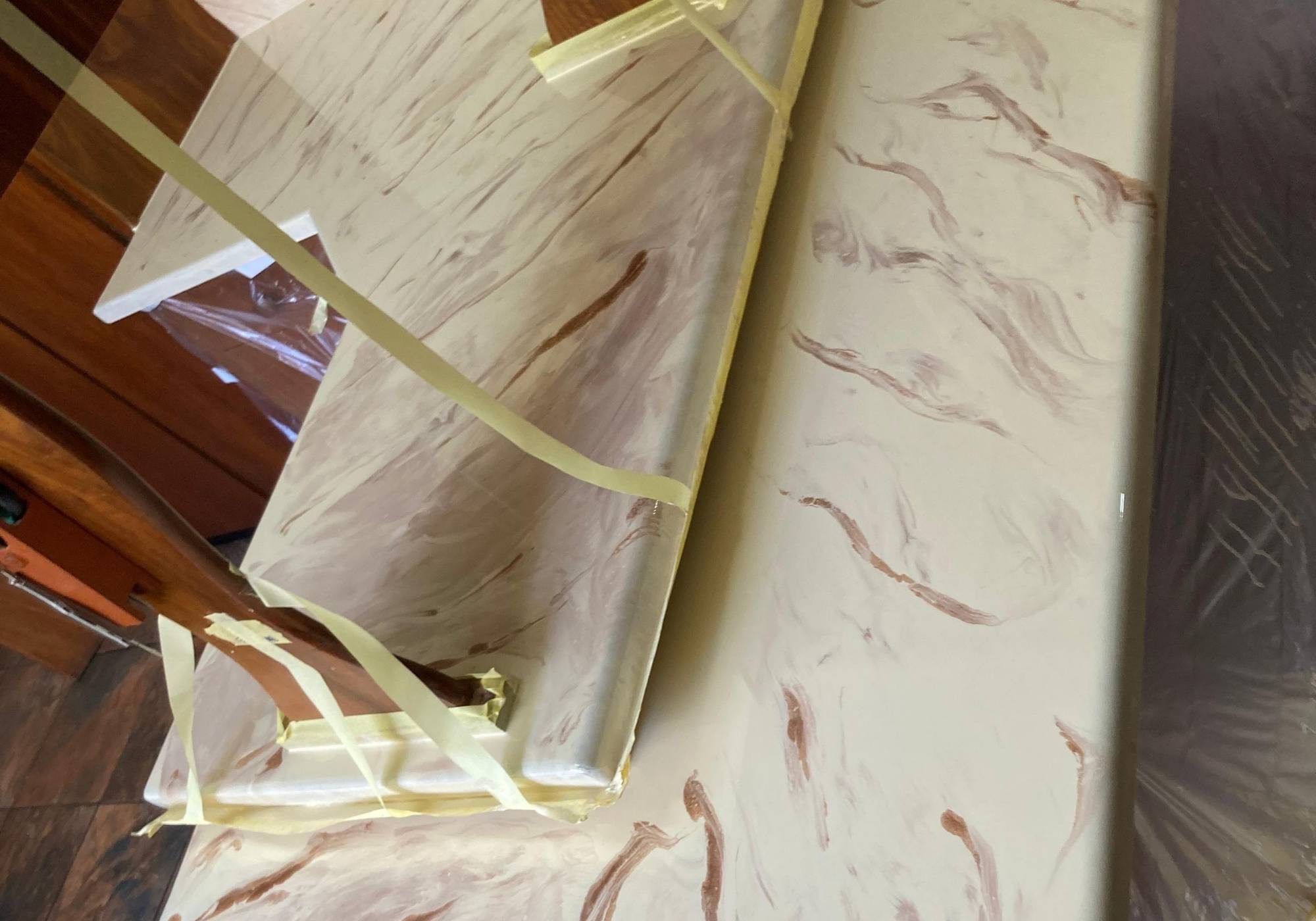 Epoxy flooring project example 6